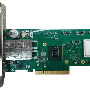 स्मार्ट नेटवर्क कार्ड के साथ 25Gb दोहरी पोर्ट ऑप्टिकल फाइबर ऑप्टिकल उपकरण इंटेल E810-XXVAM2/XiLinux XCKU5P चिप, PCIE