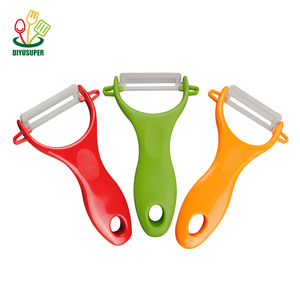 Ustensile de cuisine en céramique de haute qualité, accessoires pour pommes de terre, concombres, épluche-légumes et fruits pour la maison - Product Image 1