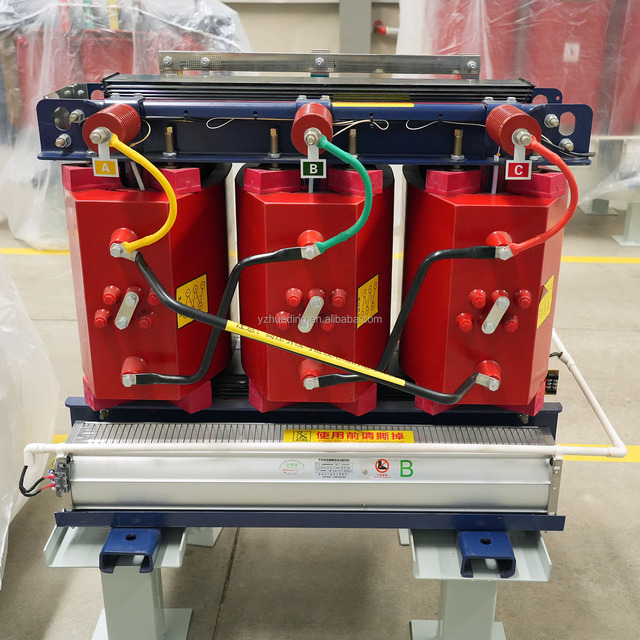 500kva 0.4kv 11kv Aluminum/Copper Three Phase Dry Type Power Distribution Transformer 50/60Hz Dyn11/Yyn0 IEC60076