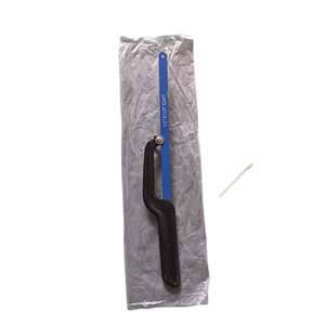 Mini sierra de arco compacta para cortar metal, herramienta manual de dientes finos para uso en bricolaje - Product Image 5