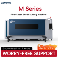 Machine de découpe de tôles industrielle, découpeuse laser 1500W, machine de découpe laser à fibre 1000W pour fer