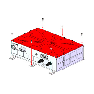 ดิลลองเครื่องชาร์จออนบอร์ดแบบสองทิศทาง22Kw กำลังแรงสูง3เฟส1-เฟส OBC AC และ DC เอาต์พุตบนเครื่องชาร์จบอร์ด - Product Image 2