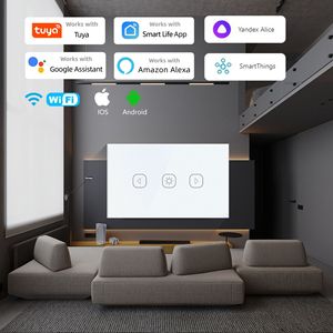 WiFi Smart Touch Dimming Switch Panel 2.4Ghz AC110-240V Tuya Smart Remote Control Wireless For Home Lighting - Product Image 1