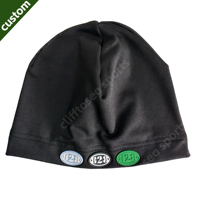 Casquettes personnalisables en caoutchouc avec logo pour dreadlocks, tresses torsadées, ondulations, style motard, vente en gros, bonnets de sport personnalisés avec caoutchouc