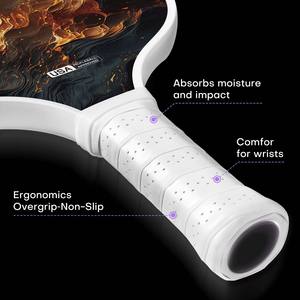 New J2NF Trufoam FitSpark Customized Edgeless 16mm Thickness High Density Honeycomb for T700 Carbon <b>Fiber</b> Pickleball Paddle - Product Image 1