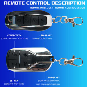 Alarme <span class=keywords><strong>de</strong></span> sécurité <span class=keywords><strong>pour</strong></span> moto Super Smart Motocircuit FDQ-YY bidirectionnelle 12V, protection antivol, avertissement vocal intelligent, ajustement universel - Product Image 6