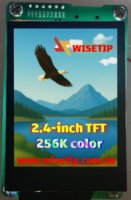 WISETIP VF024A TFT LCD Bildschirmplatine 65x65mm Displaygröße für digitale Werbelösungen im Büro