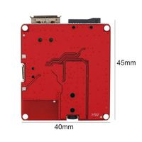 Placa de decodificación MP3 WAV 4.1 compatible con coche, amplificador de altavoz, módulo receptor de audio modificado, compatible con USB/TF/U Disk