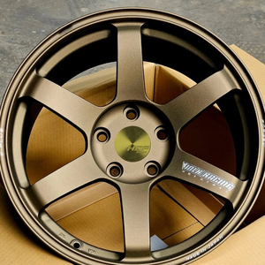 Jantes forgées en deux parties RAYS Volk Racing TE37 TRACK 15-19 pouces pour BMW, Nissan, Toyota, Tesla et plus - Product Image 3
