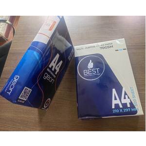 Giá Bán Buôn Trắng Thư Kích Thước A4 8.5X11 Giấy 70gsm 80 GSM 500 Sheets Sao chép A4 Giấy Reams Cho Máy In - Product Image 2