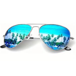 Nouvelles Lunettes de Soleil Intelligentes Unisexe Style Pilote, Anti-Éblouissement Jour/Nuit, Polarisées, Photochromiques, Protection UV400, Branches Effet Miroir, Pour la Conduite et les Activités de Plein Air - Product Image 5