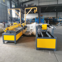 Machine automatique de fabrication de clôtures en treillis métallique en acier au carbone SADE SD-CLF, moteur 13 kW, contrôle PLC, haute capacité 80-160 m²/h, pour usage agricole