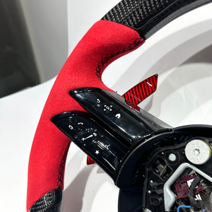 Volante de fibra de carbono personalizable Plug and Play para mercedes-benz Dragonfly Style W809 W177 W205 W204 W213 W212 W222 W463 - Product Image 5