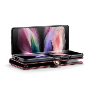 CaseMe 2023 con cremallera grande de calidad confiable, nueva tendencia para Samsung Z Fold3 5G/W22, funda móvil con cierre de metal lateral - Product Image 6