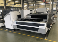 Mesin Pemotong Laser Fiber CNC Ruijie 6KW 12KW Cypcut AI Otomatis untuk Pemotongan Plat Logam Stainless