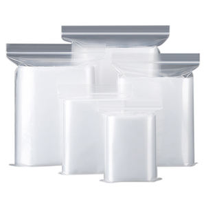 ถุงแพ็คพลาสติกใสใสปิดผนึกในตัวถุงซิปล็อคถุงใสซีลได้ - Product Image 2