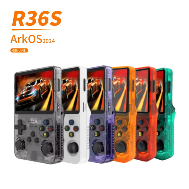 New R36S Game Console Retro Handheld 3.5inch Color Screen With 15000 Games for Handheld Game Console R36