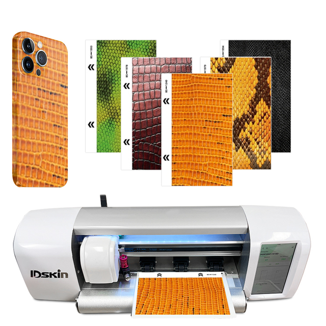 IDskin Screen Protector Film Cutting Machine for TPU Nano Hydrogel and Transparent Full Body Protector Making Business