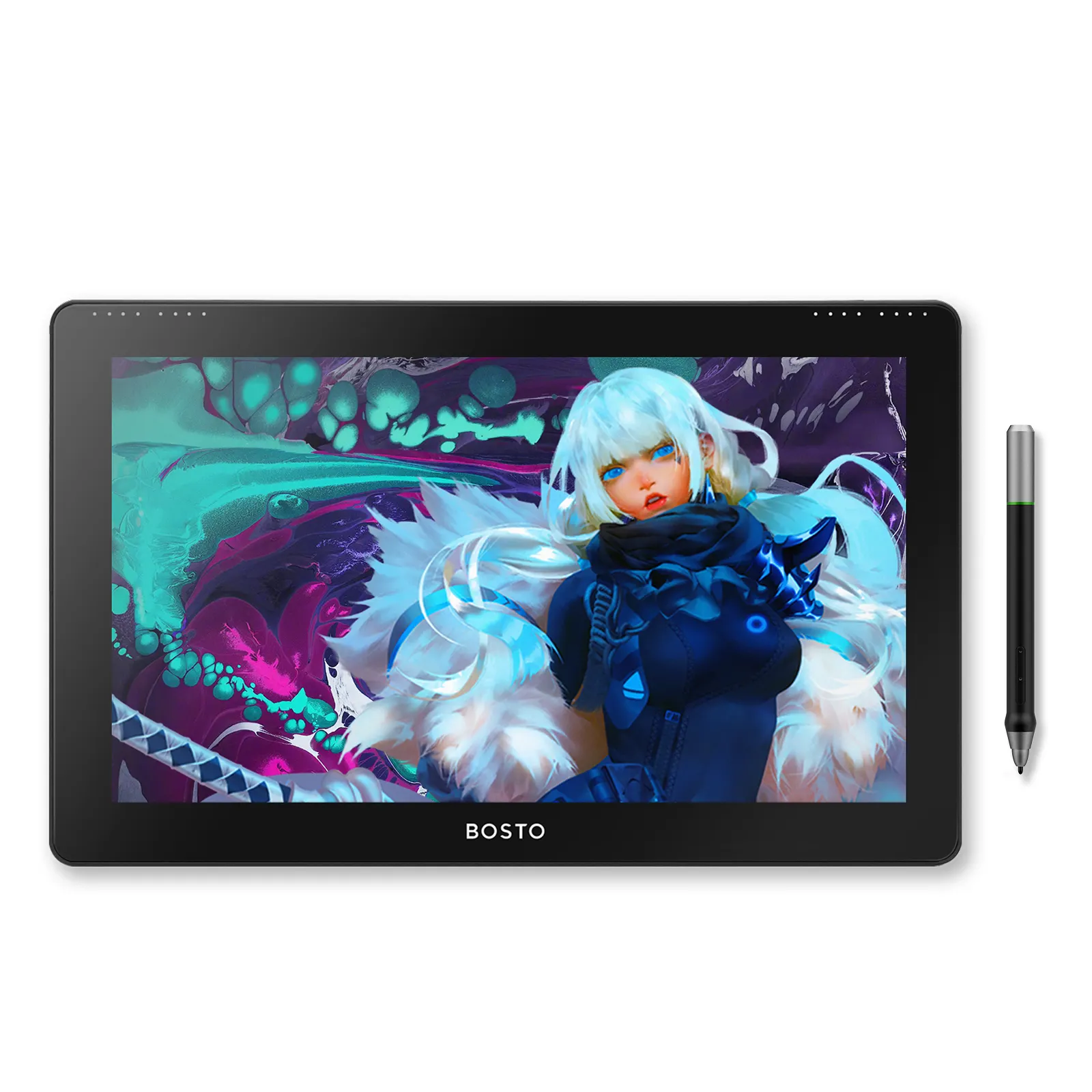 BOSTO 15.6 Inches 8192 Levels Graphic Drawing Tablet for drawing and illustration design