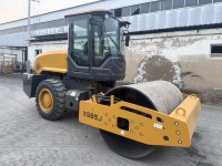 Compacteur routier hydraulique vibratoire à tambour unique XS85J de 8 tonnes avec tambour de 1220 mm de diamètre à vendre