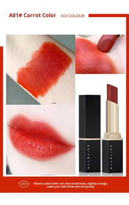 ลิปสติกนมชา MLM Premium Matte Moisturizing Black Gold Tube สีธรรมชาติ ติดทนนาน บำรุงริมฝีปาก ให้ความชุ่มชื้น ใช้ได้ทุกวัน - Product Image 4