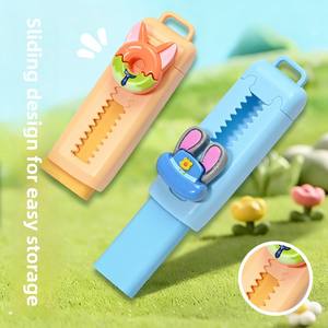 Gomme Rétractable en Gros pour Étudiants, Motif Animal Mignon, Gomme de Bureau pour Examens, Papeterie Créative - Product Image 2