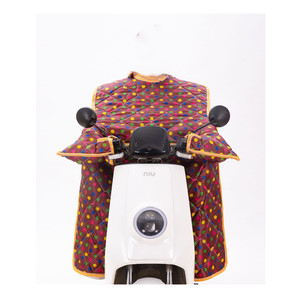 Couverture coupe-vent d'hiver pour scooters électriques, doublure polaire extra épaisse, longueur étendue, résistante au froid - Product Image 2