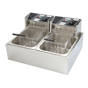 <span class=keywords><strong>Friteuse</strong></span> électrique en acier inoxydable <span class=keywords><strong>6L</strong></span>, 110V/220V, fonction minuterie, prise EU/US, exclusive e-commerce transfrontalier - Product Image 3