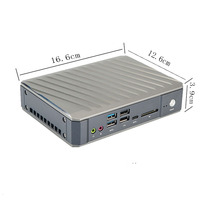 Mini PC Intel Core I5-10210U Dual DDR4 SO-DIMM M.2 SSD HDMI DP Dual Display Komputer Desktop Bisnis