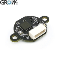 GROW GM861XS-0 USB UART Bar Code QR Code Scanner Module Reader Ring Indicator Light with White Green LED Support PDF417