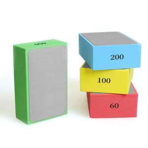 Diamond Polishing Pad For Stone <b>Angle</b> <b>Grinder</b> Extra Fine Grit Medium Bond Cylinder Shape - Product Image 2