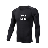 OEM Custom Männer Voller Ärmeln Workout T Shirts Gym Kleidung Sportswear T shirt Für männer sportswear