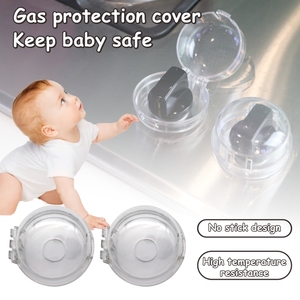 PRODIGY VB001 Cache-ventouses de sécurité transparents pour cuisinière à gaz, en PC, protection enfant, pour cuisine, logo personnalisé - Product Image 3