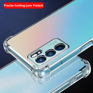 Coque arrière de téléphone antichoc souple transparente personnalisée pour <span class=keywords><strong>Oppo</strong></span> Reno 7 Pro Z 5G Reno6 Reno5 F Reno4 Pro - Product Image 3