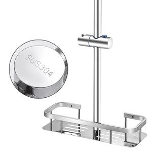 Ensemble <span class=keywords><strong>de</strong></span> <span class=keywords><strong>barre</strong></span> <span class=keywords><strong>de</strong></span> <span class=keywords><strong>douche</strong></span> réglable en acier inoxydable chromé, <span class=keywords><strong>support</strong></span> <span class=keywords><strong>de</strong></span> pomme <span class=keywords><strong>de</strong></span> <span class=keywords><strong>douche</strong></span> <span class=keywords><strong>de</strong></span> salle <span class=keywords><strong>de</strong></span> bain, <span class=keywords><strong>barre</strong></span> coulissante <span class=keywords><strong>de</strong></span> <span class=keywords><strong>douche</strong></span>, 61 cm - Product Image 3