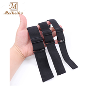 Bandes élastiques réglables pour perruques 2.8/3/3.5cm A Style Nylon noir faisant des casquettes de perruque filet à cheveux filet à dentelle couture fabrication de perruques en caoutchouc
