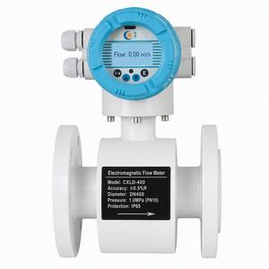 Medidor de Flujo CXLD DN400 PN10 con Revestimiento de Goma, Electrodo 316L, RS485 para Agua, Aguas Residuales, Industria Química y Minera - Product Image 1