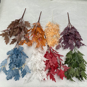 Flores Queyiyi, Planta Artificial de Agujas de Pino de 30cm-100cm, Decoración de Interiores, Adorno para Bodas y Hogar - Product Image 2