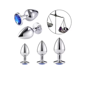 Plug Anal Metálico Sexy, de Uso Prolongado, Juguete Sexual Femenino para Masturbación, Juguete para Adultos - Product Image 5