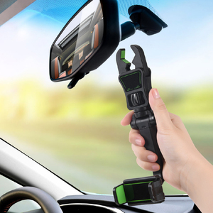 Supporto per Telefono Cellulare Regolabile per Specchietto Retrovisore Auto, Rotazione a 360°, Universale, Pieghevole e Flessibile - Product Image 4