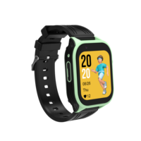 Reloj Inteligente para Niños con Correa de Tela Opcional de Liberación Rápida que Brilla en la Oscuridad Smartwatch Android con GPS para Niños