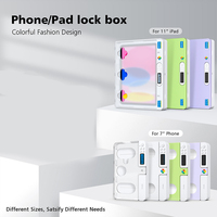 Boîtier de verrouillage portable intelligent avec minuterie de contrôle automatique pour téléphone et tablette