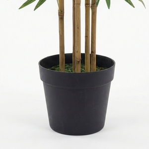 Plante de bambou artificielle, plante verte en pot décorative d'intérieur, arbre pour la décoration de la maison et du bureau, aspect naturel, sans entretien - Product Image 4