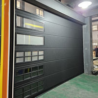 Vente en gros usine : Inserts de fenêtre double pour porte de garage avec cadre ABS, panneaux transparents en PC dépoli et quincaillerie de remplacement pour porte de garage