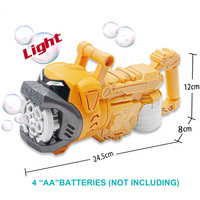 Pistolet à bulles de caméléon de chien robotique mignon avec des jouets éducatifs multifonctions de lumières pour le jeu extérieur d'intérieur d'enfants