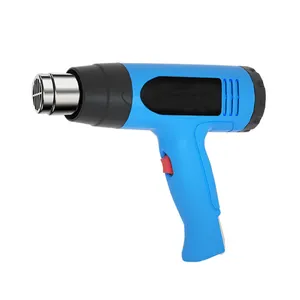 <span class=keywords><strong>Pistolet</strong></span> à air chaud 1600W à température réglable, double réglage de chaleur, <span class=keywords><strong>pistolet</strong></span> thermique industriel pour le thermoformage et le décapage de <span class=keywords><strong>peinture</strong></span> - Product Image 1