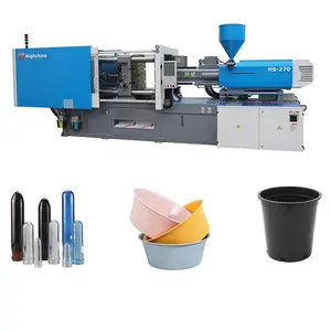 High Quality Plastic Fully Automatic PVC Water Pipe Bend Elbow Injection Molding Machines HS-270