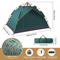 Polar Everest Tente pop-up 3 secondes Tente automatique 1-2 personnes Accessoires de camping pour le camping en plein air