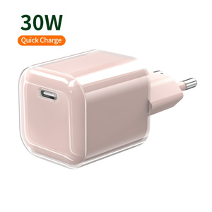 <span class=keywords><strong>Cargador</strong></span> <span class=keywords><strong>de</strong></span> Pared Compacto USB <span class=keywords><strong>de</strong></span> 30w con Puerto Único, Colorido, con Certificación FCC y CE, para iPhone 16 <span class=keywords><strong>Pro</strong></span>, Reloj Inteligente y <span class=keywords><strong>AirPods</strong></span>, Novedad 2026 - Product Image 1