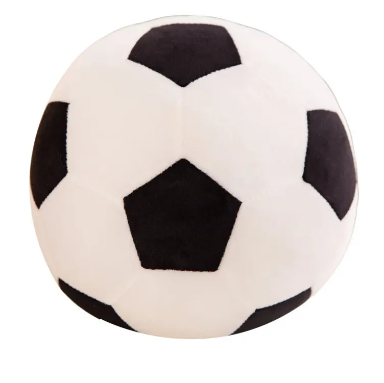 Football Plush Toy Sport Plush Ball Toys Throw Pillow Toy Bedtime Plush Pillow For Kids Gift